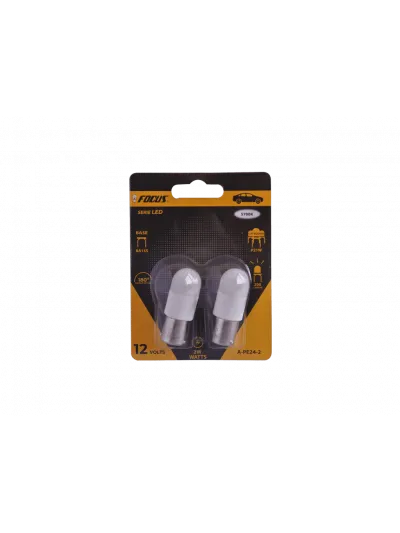 SET 2 AMPOLLETAS LED P21W 12V (A-1073C)