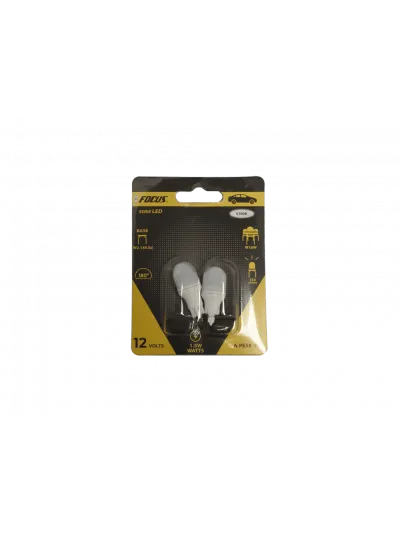 SET 2 AMPOLLETAS LED W16W T15 12V (A-925C)