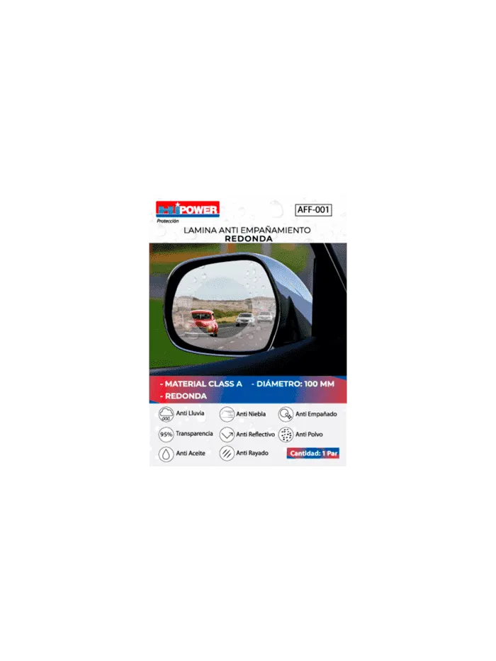 LAMINAS ANTI EMPAÑAMIENTO REDONDA