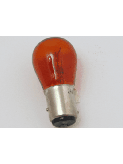 AMPOLLETAS 24V 21/6CP S25 BAY 15D AMBAR