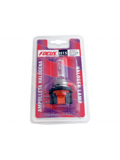 AMPOLLETA H15 12v 15/55w PGJ23T-1