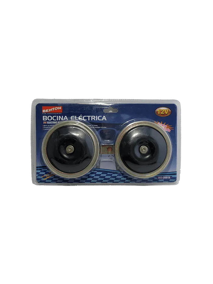 SET 2 BOCINAS 12V - 2 TONOS
