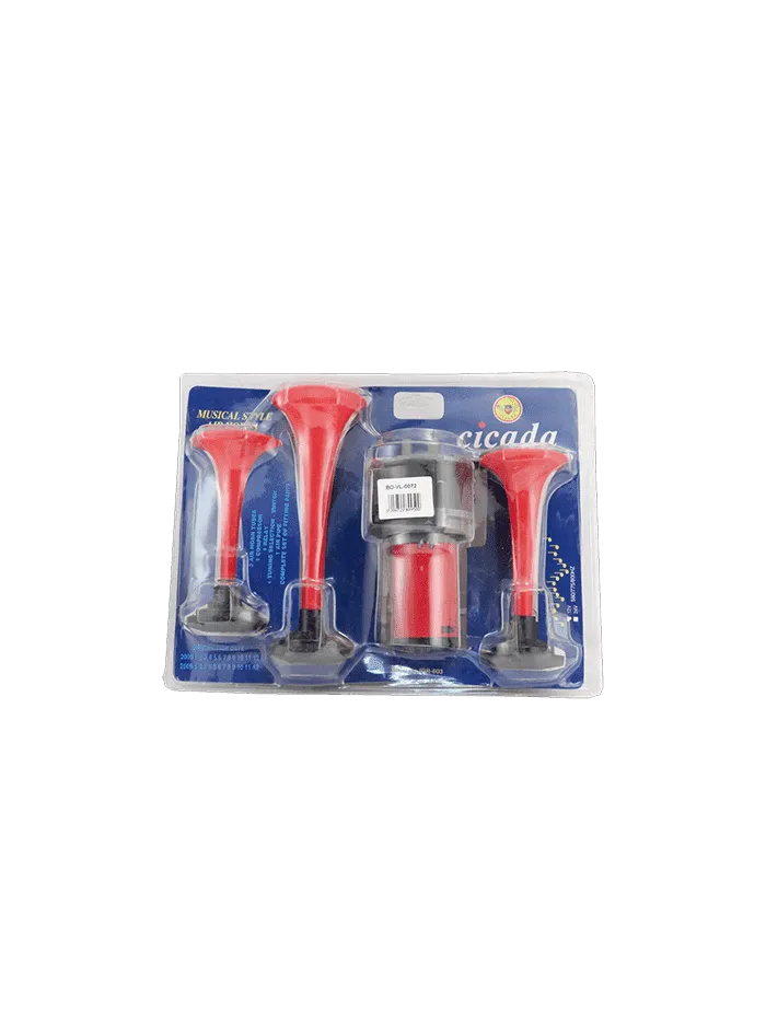 BOCINA TRIPLE - COMPRESOR 12v