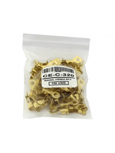 TERMINAL CERRADO SIN AISLACION