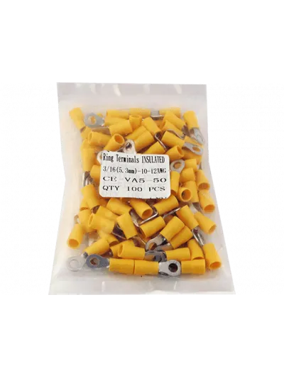 TERMINAL OJO AISLADO-AMARILLO