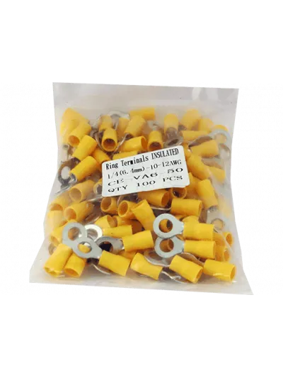 TERMINAL OJO AISLADO-AMARILLO