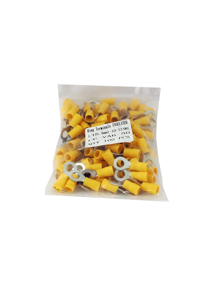 TERMINAL OJO AISLADO-AMARILLO