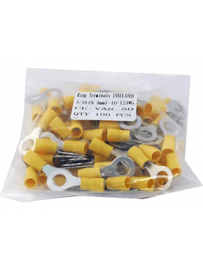 TERMINAL OJO AISLADO-AMARILLO