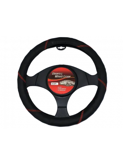 CUBREVOLANTES - NEGRO/ROJO