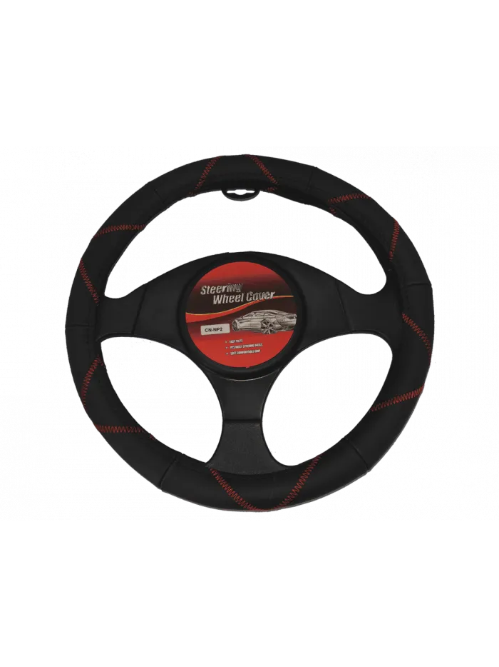 CUBREVOLANTES - NEGRO/ROJO