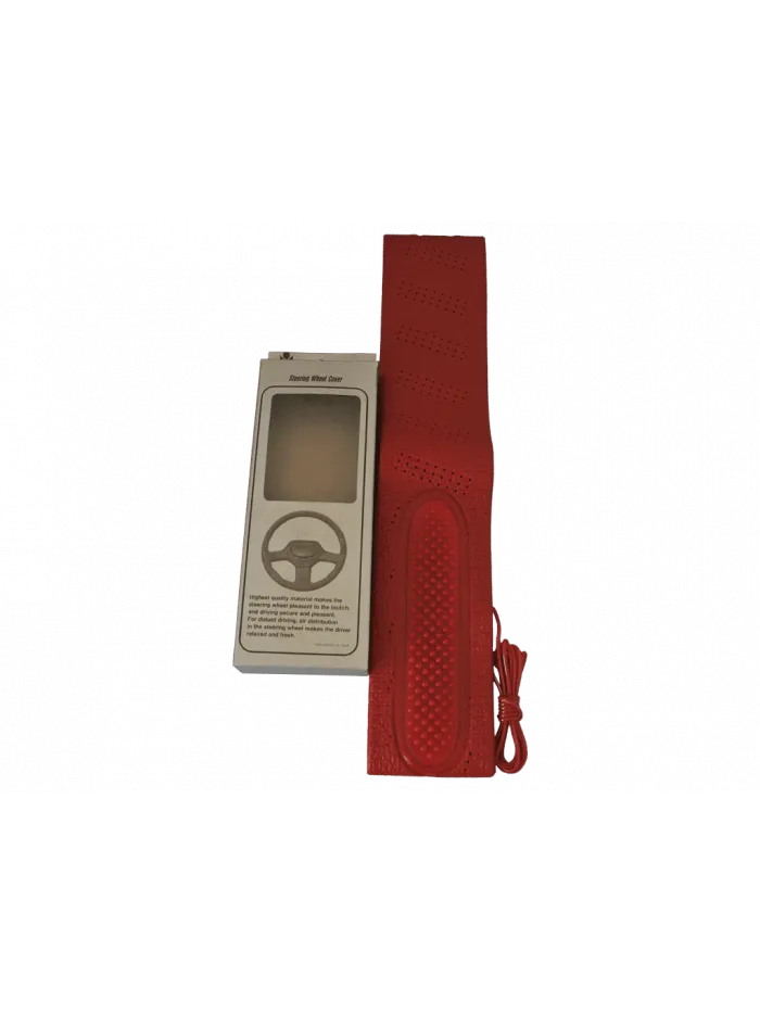 CUBREVOLANTES CON MANILLAS - ROJO