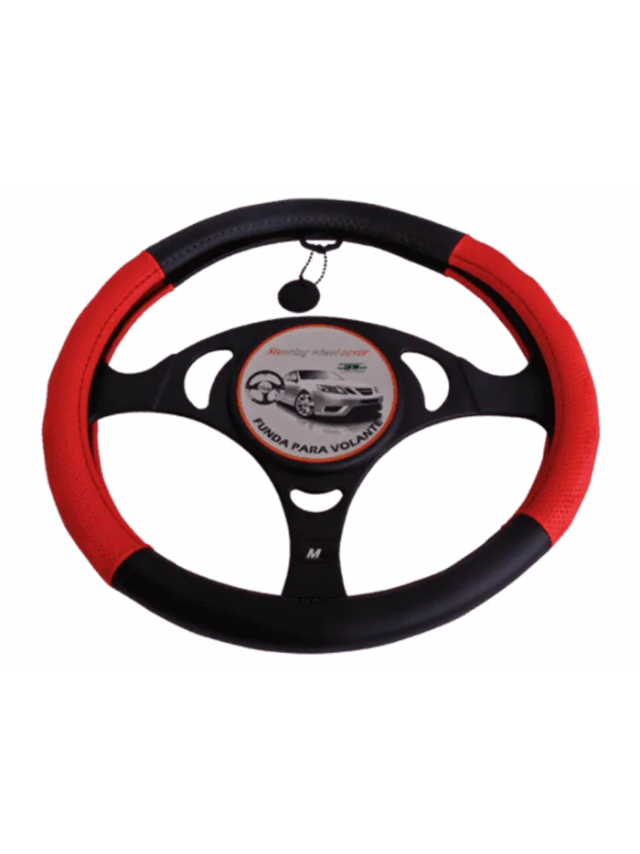 CUBREVOLANTE NEGRO/ROJO