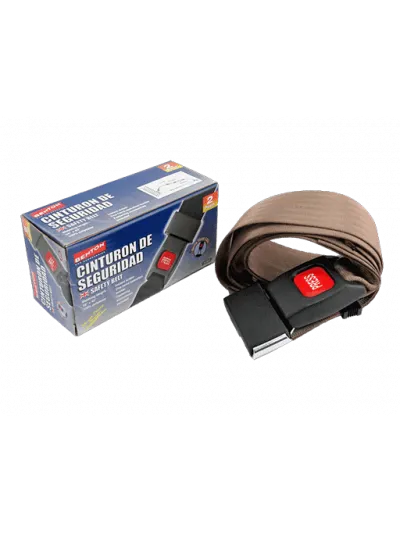 CINTURON DE SEGURIDAD 2 PUNTOS - BEIGE