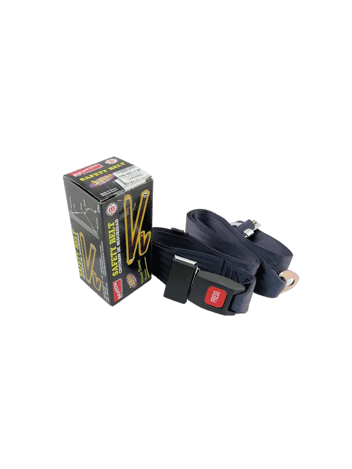 CINTURON DE SEGURIDAD 3 PUNTOS - AZUL