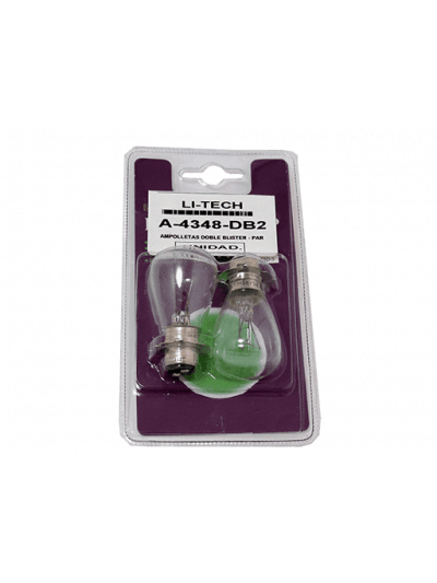 AMPOLLETAS 12V 35/35W P15D-3 RP30 EN PAR BLISTER