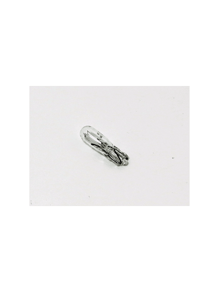 AMPOLLETAS 12V 1.2W T5 BASE DE VIDRIO (W2 X 4.6D)