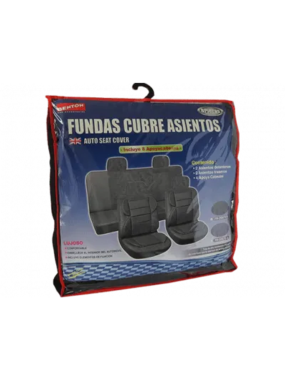 FUNDA DE ASIENTOS - GRIS