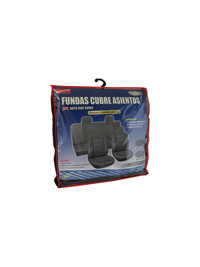 FUNDA DE ASIENTOS - GRIS