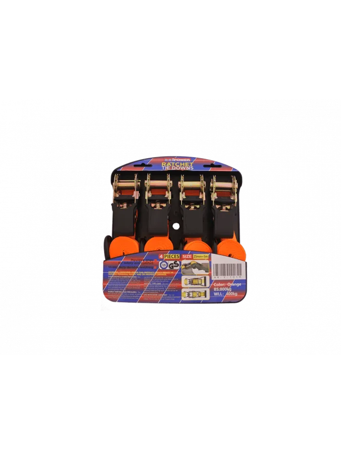 CORREAS PARA CARGA - SET de 4