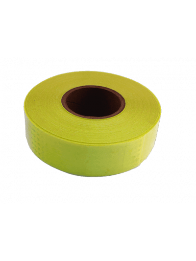CINTA RETRORREFLECTIVA VERDE FLUOR 2´´ x 45.7 MTS