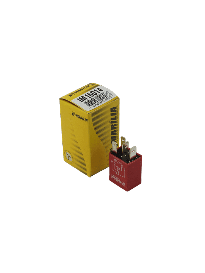MINI RELAY AUXILIAR 4T 12V 30A