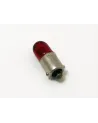 AMPOLLETAS 12V 4W T8.5 BA9S ( 23 MM ) ROJO