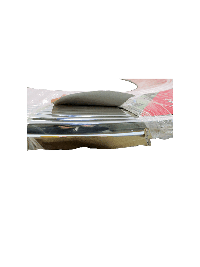 MOLDURA - 15.5 x 5.5mm - CROMADO