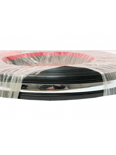 MOLDURA - 43 x 5mm - NEGRO / CROMADO