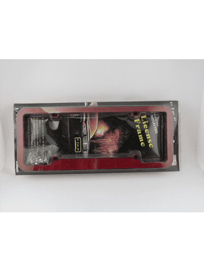 MARCO PATENTE REFLECTANTE ROJO