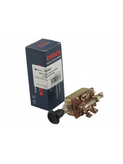 CHAPA DE LUCES C/FUSIBLE 3 Pos