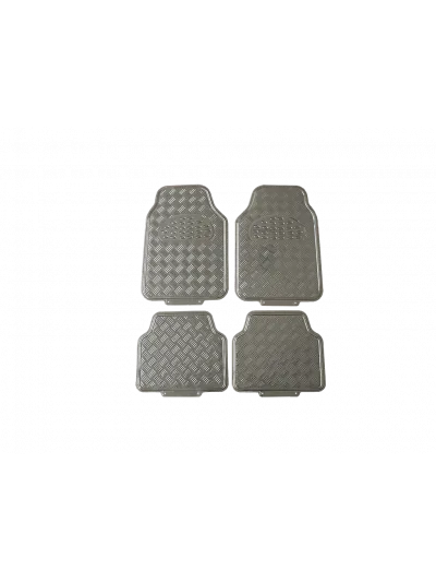 SET DE 4 PISOS METALIZADOS - CROMADO