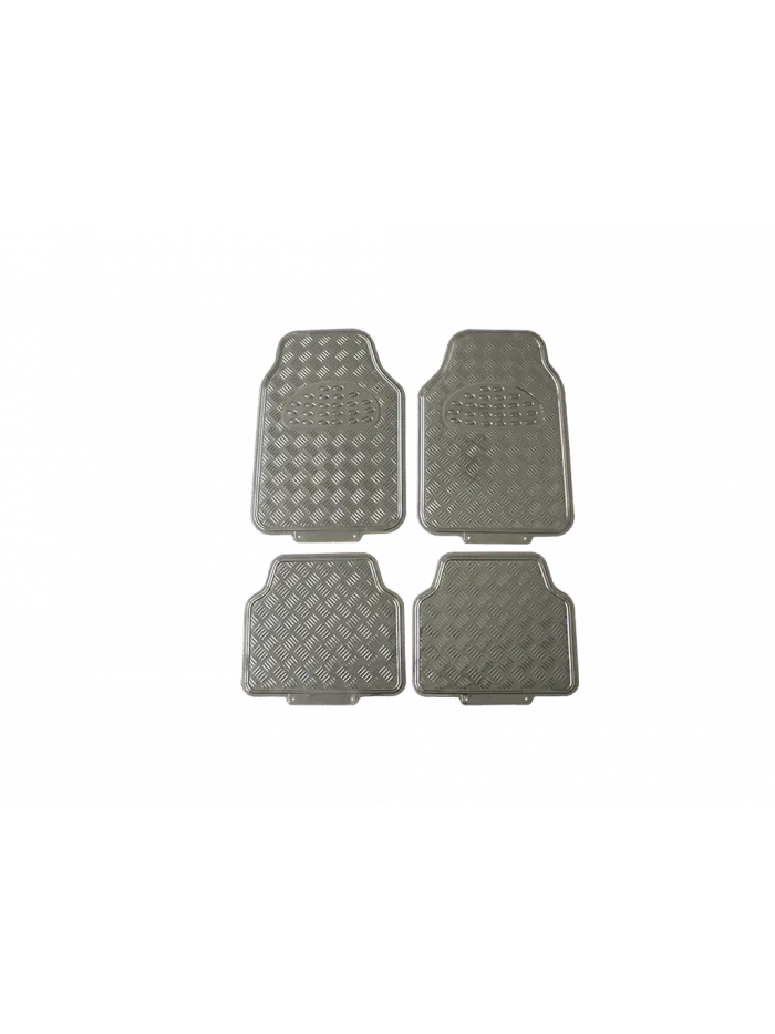 SET DE 4 PISOS METALIZADOS - CROMADO