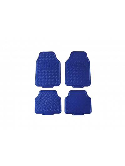 SET DE 4 PISOS METALIZADOS - AZUL OSCURO
