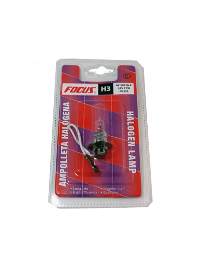 AMPOLLETAS - H3 24v 70w