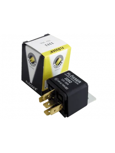MINI RELE 12V 30A 5 TERMINALES