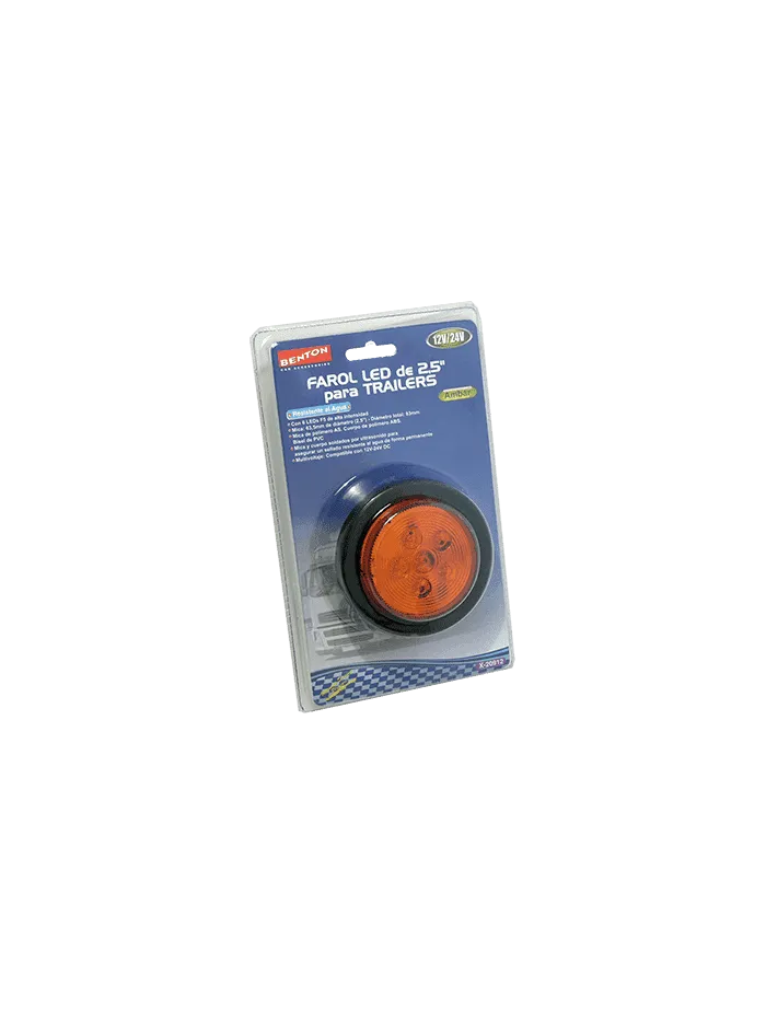 FAROL 6 LED 12/24 AMBER