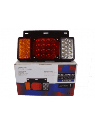 SET FAROLES TRASROS 44 LED