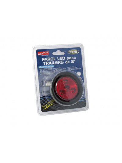 FAROL LED 12/24V ROJO