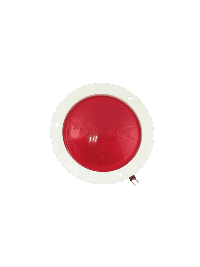 FAROL CON FLANGE 140mm - ROJO