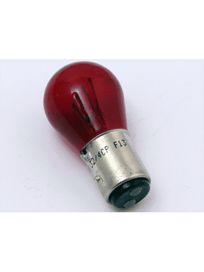 AMPOLLETAS 12V 32/4CP S25 BAY 15D - ROJO