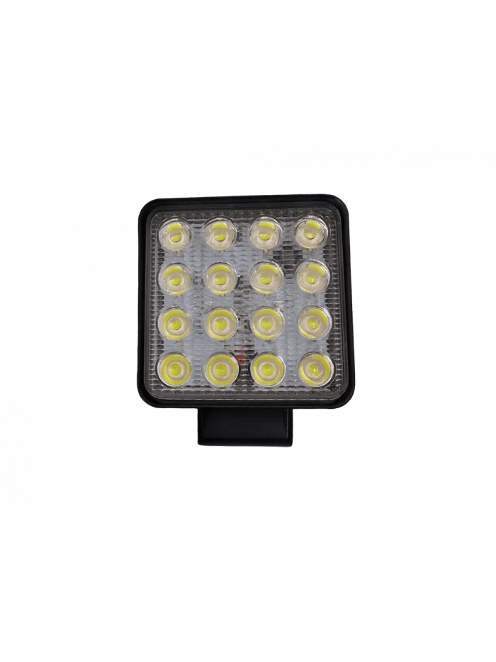FARO DE TRABAJO CUADRADO 16 LEDS