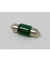 AMPOLLETAS 12V 10W FESTOON 10 X 31 - VERDE